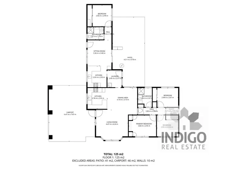 Floorplan of Homely house listing, 8 Ford Street, Beechworth VIC 3747