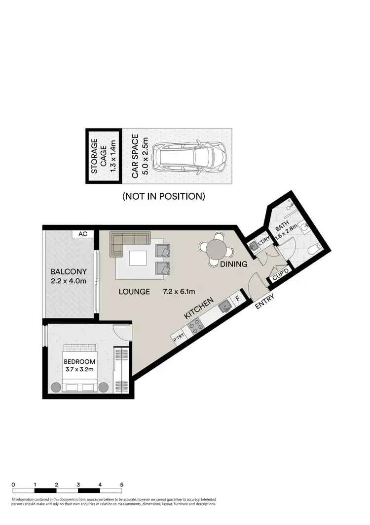 Floorplan of Homely apartment listing, 6/460 Forest Road, Hurstville NSW 2220