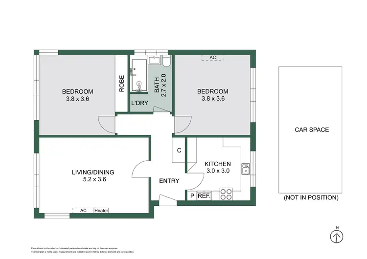 Floorplan of Homely apartment listing, 14/66 Alma Road, St Kilda VIC 3182