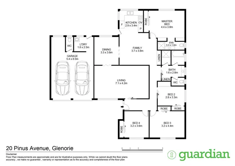 Floorplan of Homely rural property listing, 20 Pinus Avenue, Glenorie NSW 2157