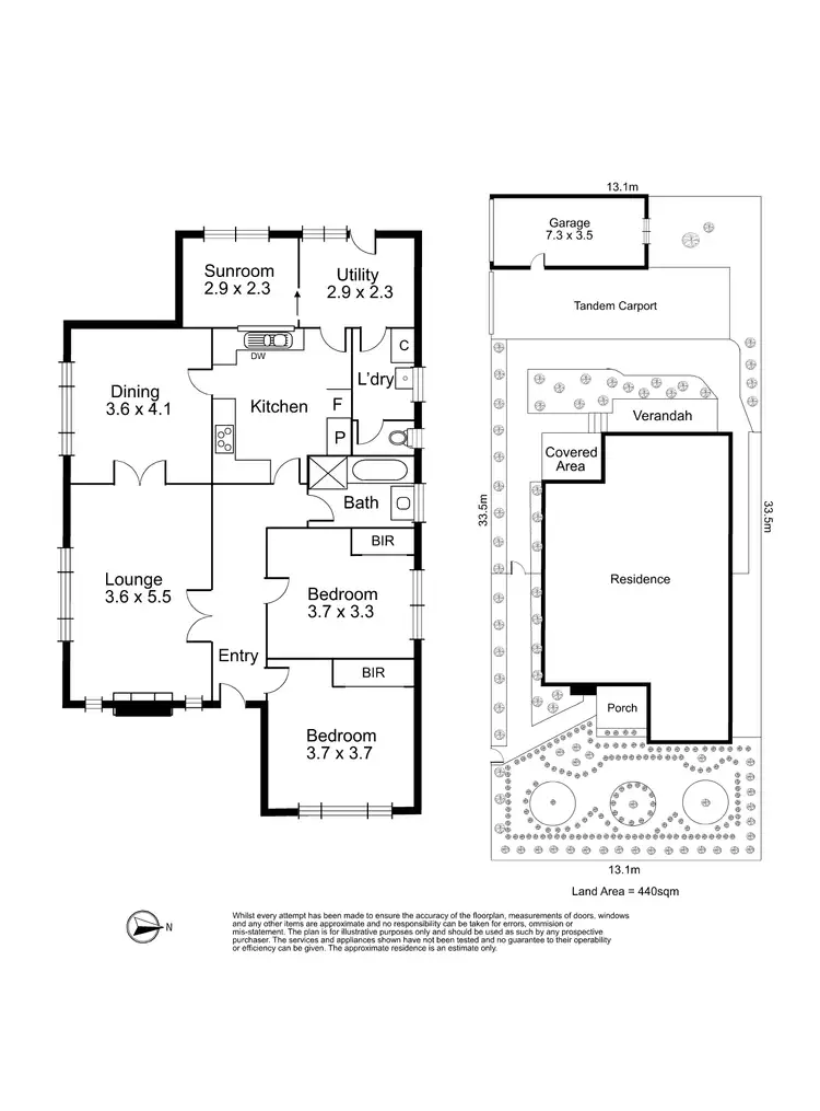 Floorplan of Homely house listing, 21 James Street, Preston VIC 3072