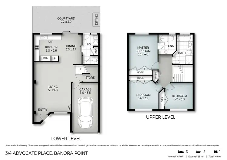 Floorplan of Homely unit listing, 3/4 Advocate Place, Banora Point NSW 2486