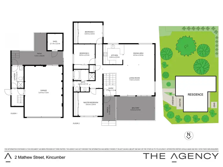 Floorplan of Homely house listing, 2 Mathew Street, Kincumber NSW 2251