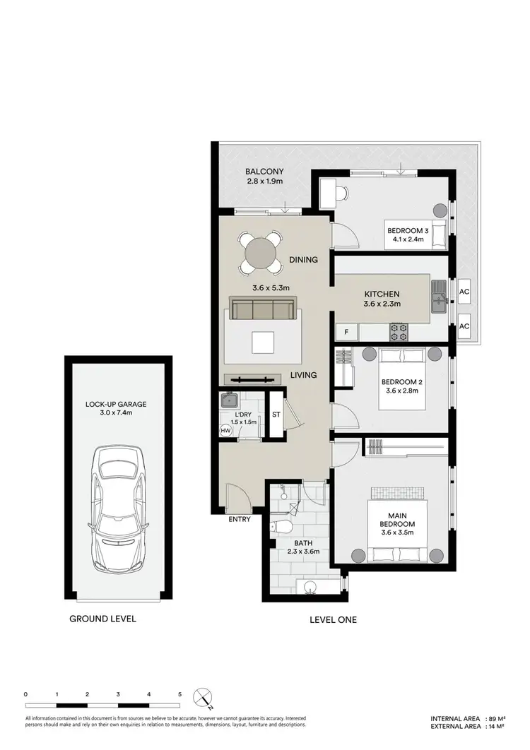 Floorplan of Homely apartment listing, 4/5-7 Wright Street, Hurstville NSW 2220