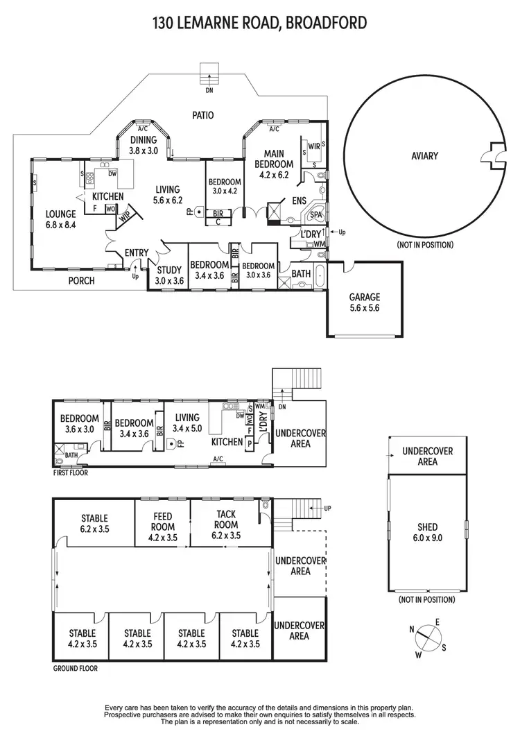 Floorplan of Homely house listing, 130 Lemarne Road, Broadford VIC 3658