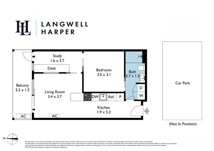 Floorplan of Homely apartment listing, 205/39 Appleton Street, Richmond VIC 3121