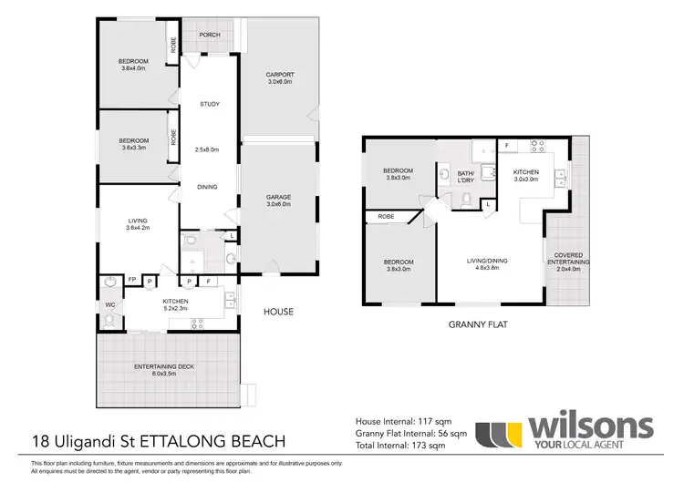 Floorplan of Homely house listing, 18 Uligandi Street, Ettalong Beach NSW 2257