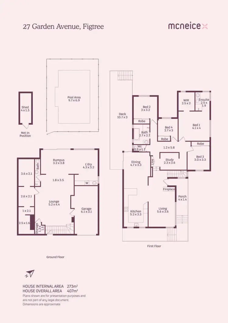 Floorplan of Homely house listing, 27 Garden Avenue, Figtree NSW 2525