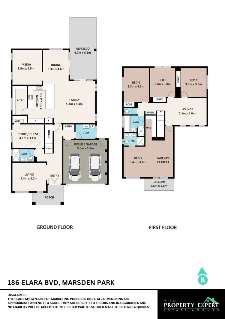 Floorplan of Homely house listing, 186 Elara Boulevard, Marsden Park NSW 2765