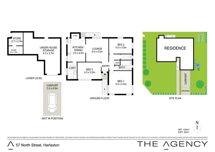 Floorplan of Homely house listing, 57 North Street, Harlaxton QLD 4350