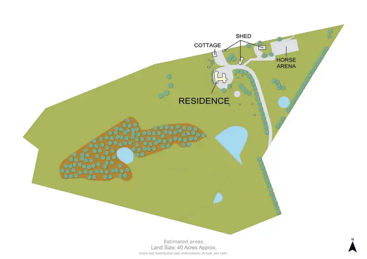 Floorplan of Homely rural property listing, 159 Cunninghams Road, Chum Creek VIC 3777