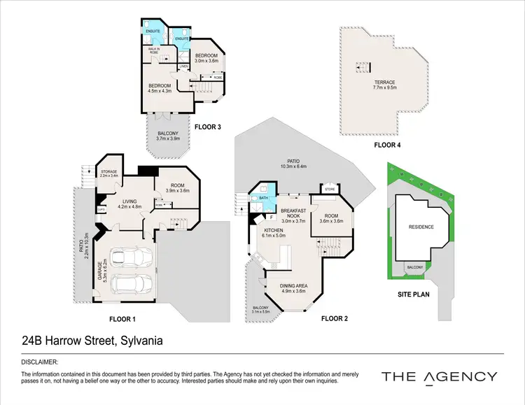 Floorplan of Homely house listing, 24B Harrow Street, Sylvania NSW 2224