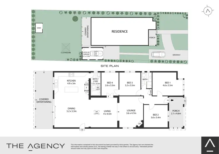 Floorplan of Homely house listing, 5 Melville Avenue, Strathfield NSW 2135