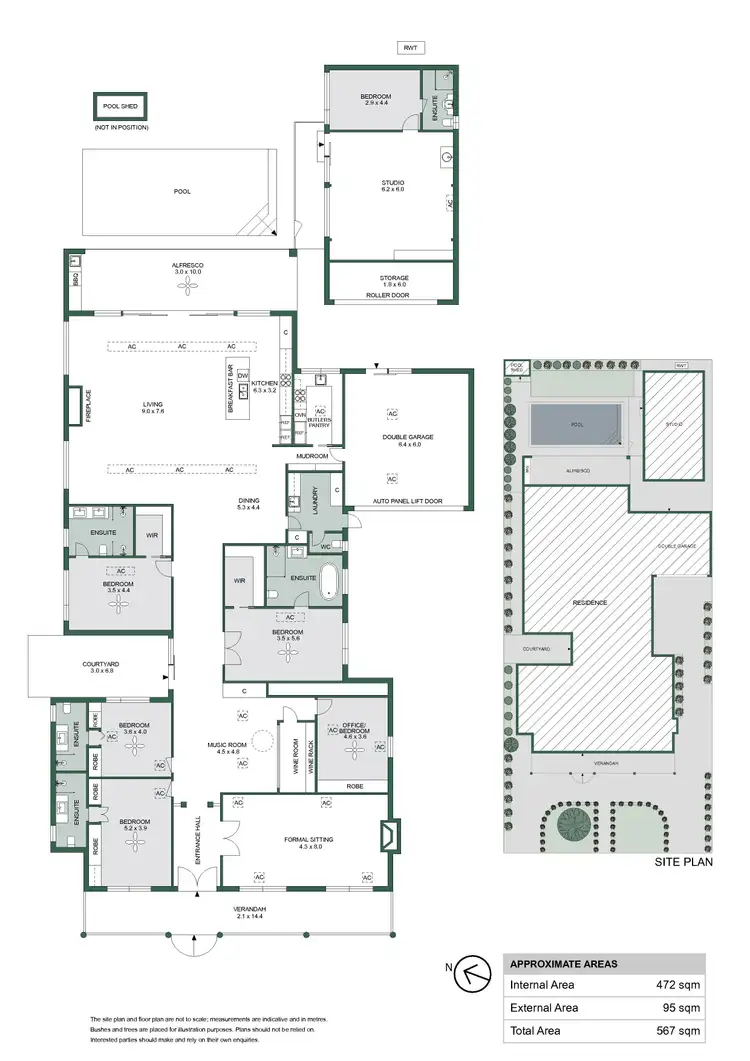 Floorplan of Homely house listing, 18 Hyde Street, Tusmore SA 5065