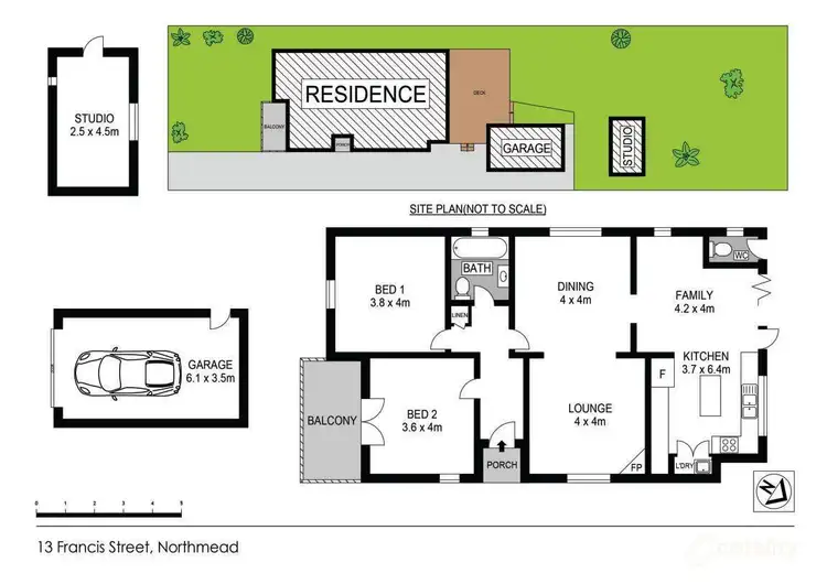 Floorplan of Homely house listing, 13 Frances Street, Northmead NSW 2152