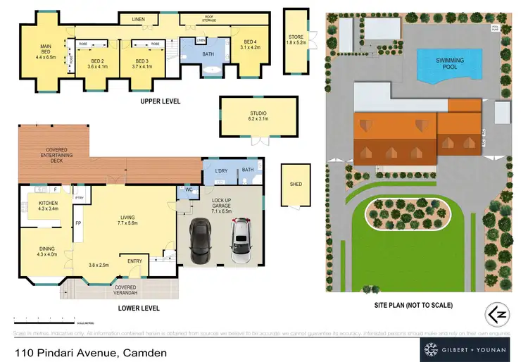 Floorplan of Homely house listing, 108-110 Pindari Avenue, Camden NSW 2570