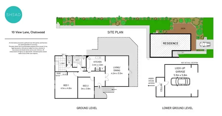 Floorplan of Homely house listing, 10 View Lane, Chatswood NSW 2067