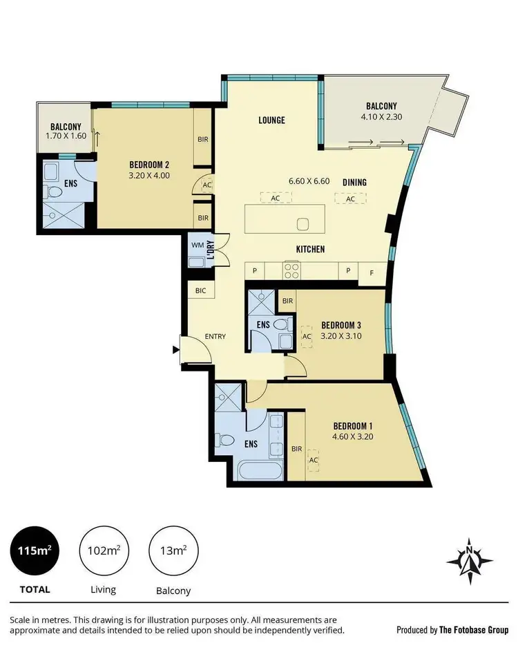 Floorplan of Homely apartment listing, 1902/248 Flinders Street, Adelaide SA 5000
