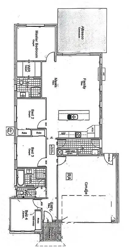 Floorplan of Homely house listing, 42 Rhynhurst Street, Clyde North VIC 3978