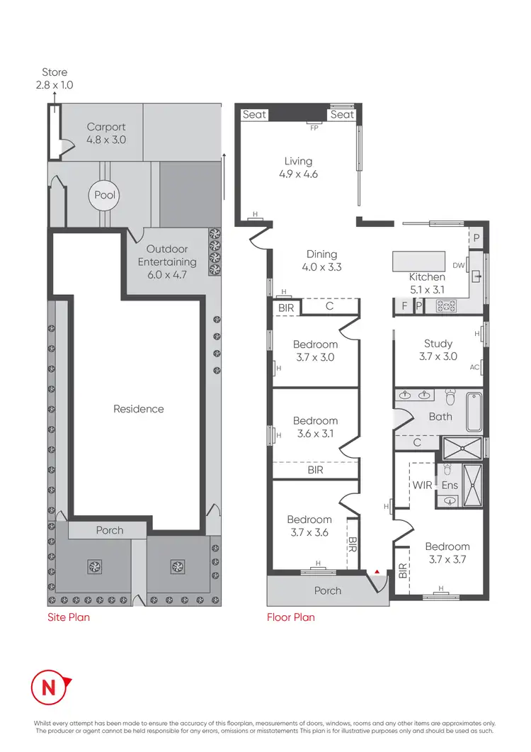 Floorplan of Homely house listing, 75 William Street, Newport VIC 3015