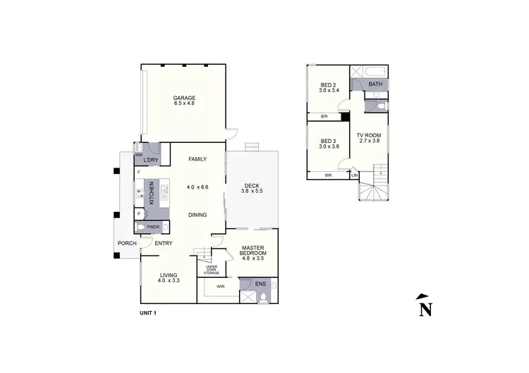 Floorplan of Homely house listing, 1/60 Bonnie View Road, Croydon North VIC 3136