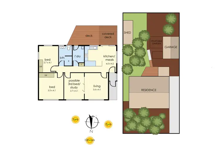 Floorplan of Homely house listing, 83 Brunning Crescent, Frankston North VIC 3200