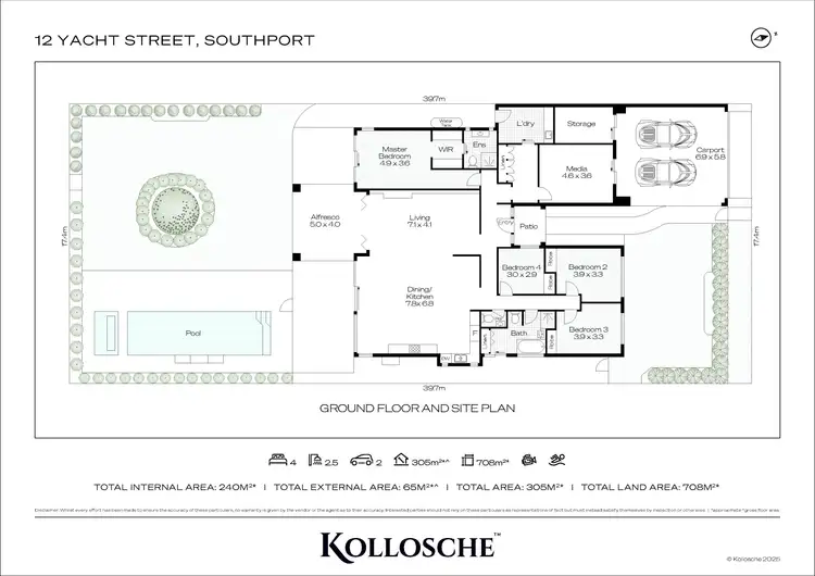 Floorplan of Homely house listing, 12 Yacht Street, Southport QLD 4215