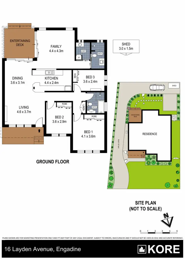 Floorplan of Homely house listing, 16 Layden Avenue, Engadine NSW 2233