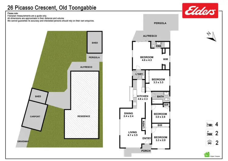 Floorplan of Homely house listing, 26 Picasso Crescent, Old Toongabbie NSW 2146