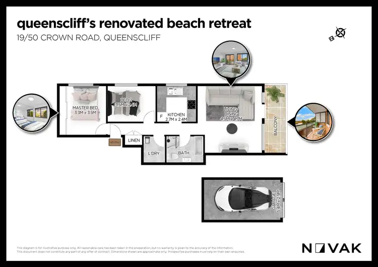 Floorplan of Homely apartment listing, 19/50 Crown Road, Queenscliff NSW 2096