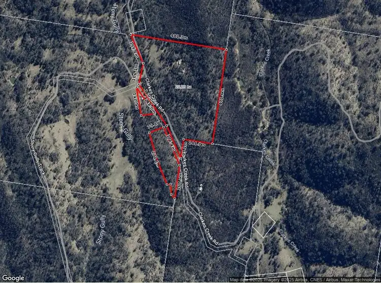 Floorplan of Homely rural property listing, 543 Clarkes Creek Road, Mudgee NSW 2850