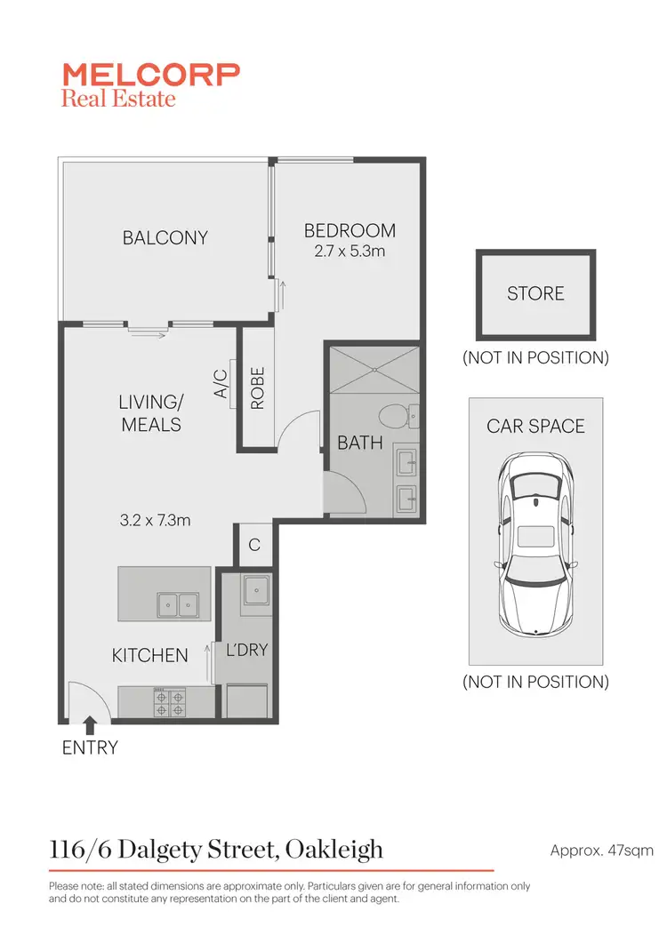 Floorplan of Homely apartment listing, 116/6 Dalgety Street, Oakleigh VIC 3166