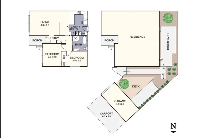 Floorplan of Homely house listing, 2/26-28 Rosedale Crescent, Ringwood East VIC 3135