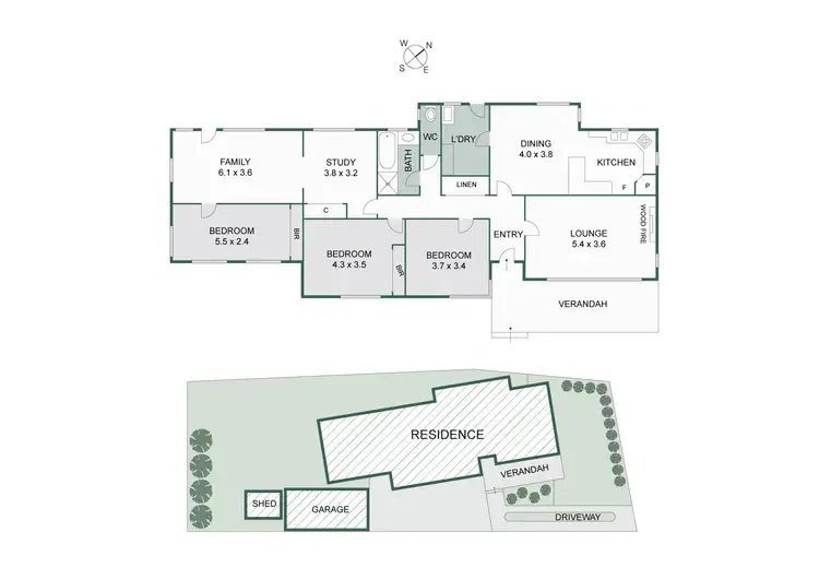 Floorplan of Homely house listing, 8 Gothic Road, Aspendale VIC 3195