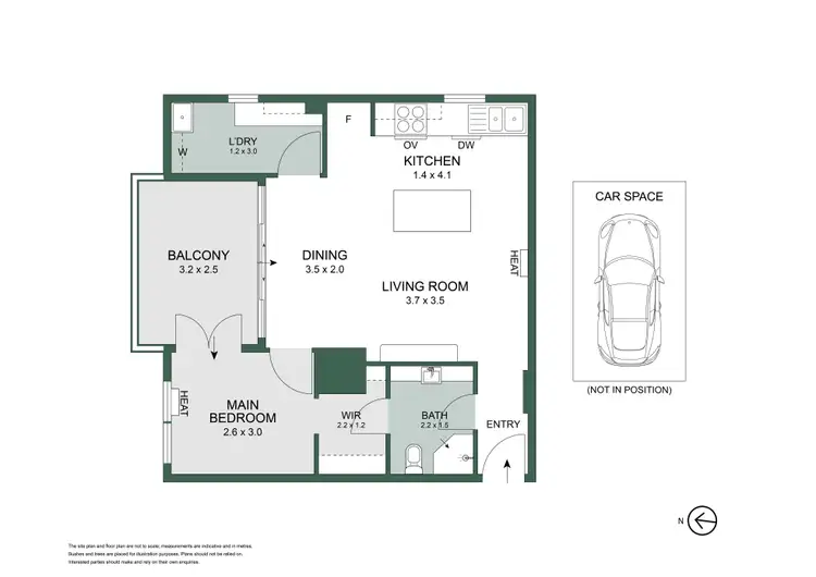 Floorplan of Homely apartment listing, 43/174 Esplanade East, Port Melbourne VIC 3207