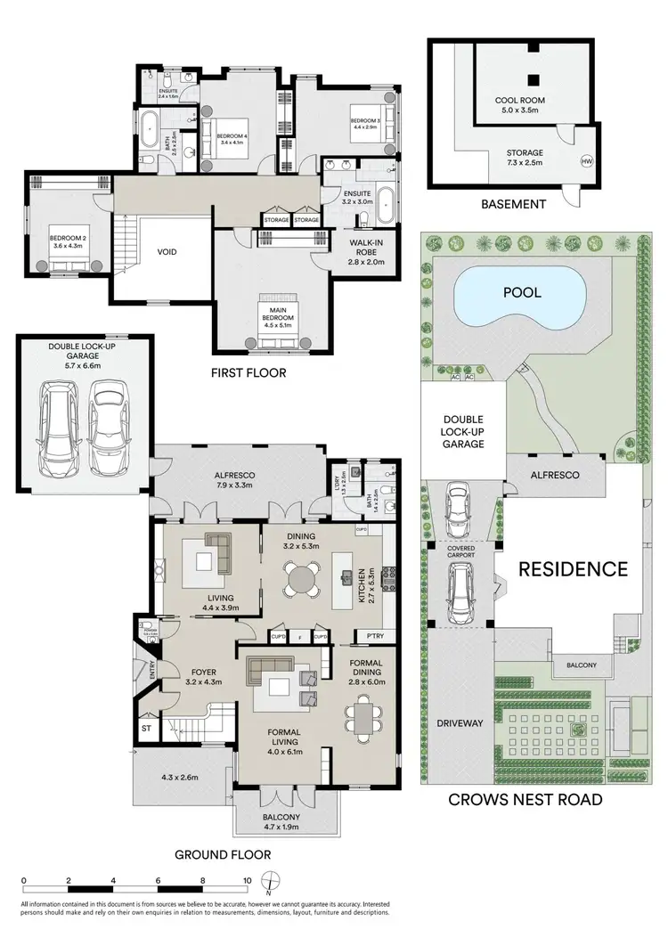Floorplan of Homely house listing, 53 Crows Nest Road, Waverton NSW 2060