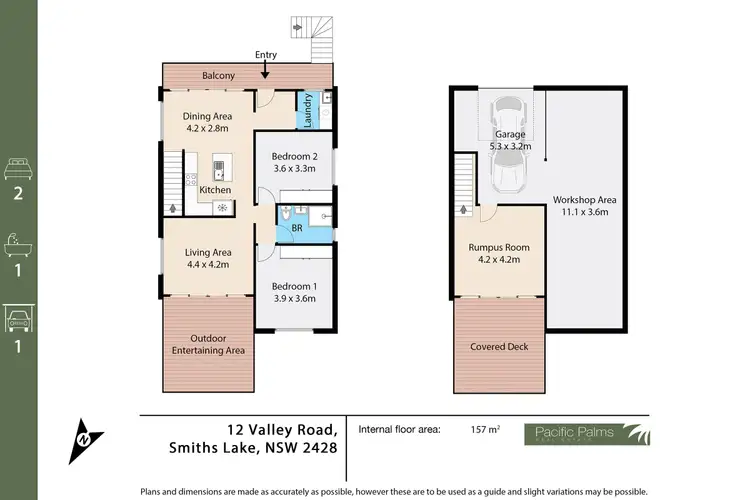 Floorplan of Homely house listing, 12 Valley Road, Smiths Lake NSW 2428