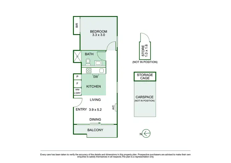 Floorplan of Homely apartment listing, 410/22 Chatham Street, Prahran VIC 3181