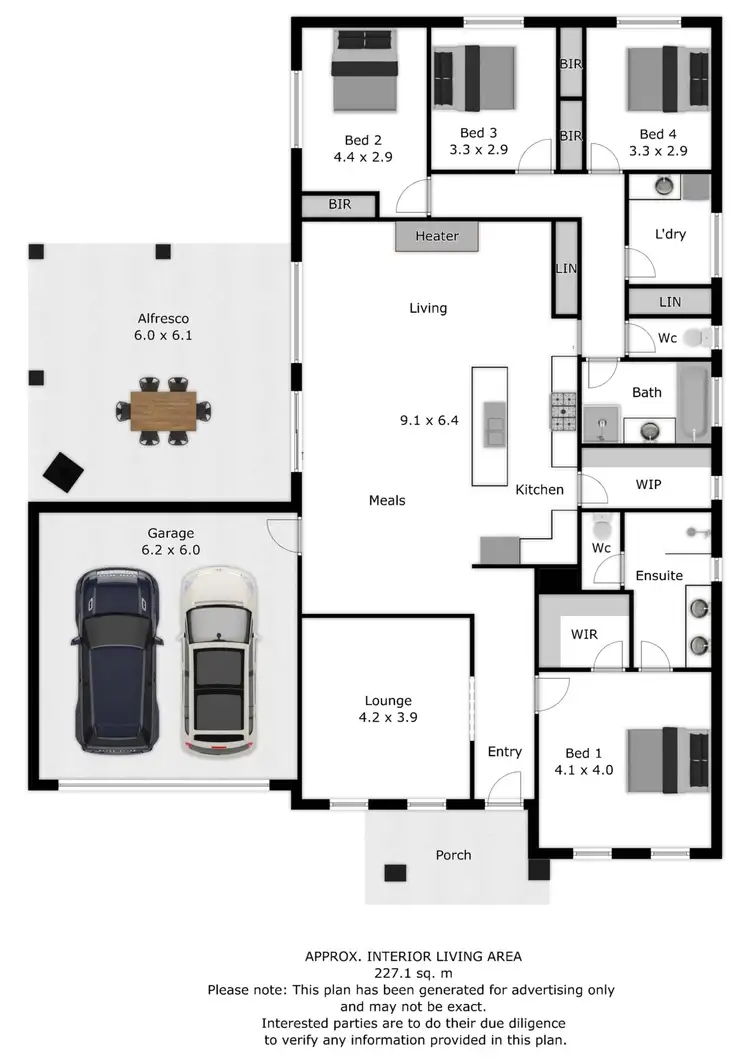 Floorplan of Homely house listing, 39 Gibson Boulevard, Tangambalanga VIC 3691