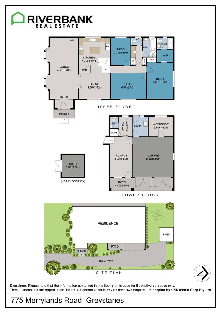 Floorplan of Homely house listing, 775 Merrylands Road, Greystanes NSW 2145