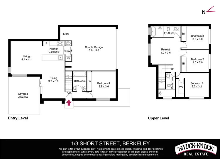 Floorplan of Homely house listing, 1/3 Short Street, Berkeley NSW 2506
