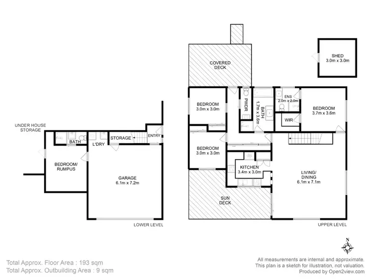 Floorplan of Homely house listing, 43 Pennington Drive, Sorell TAS 7172