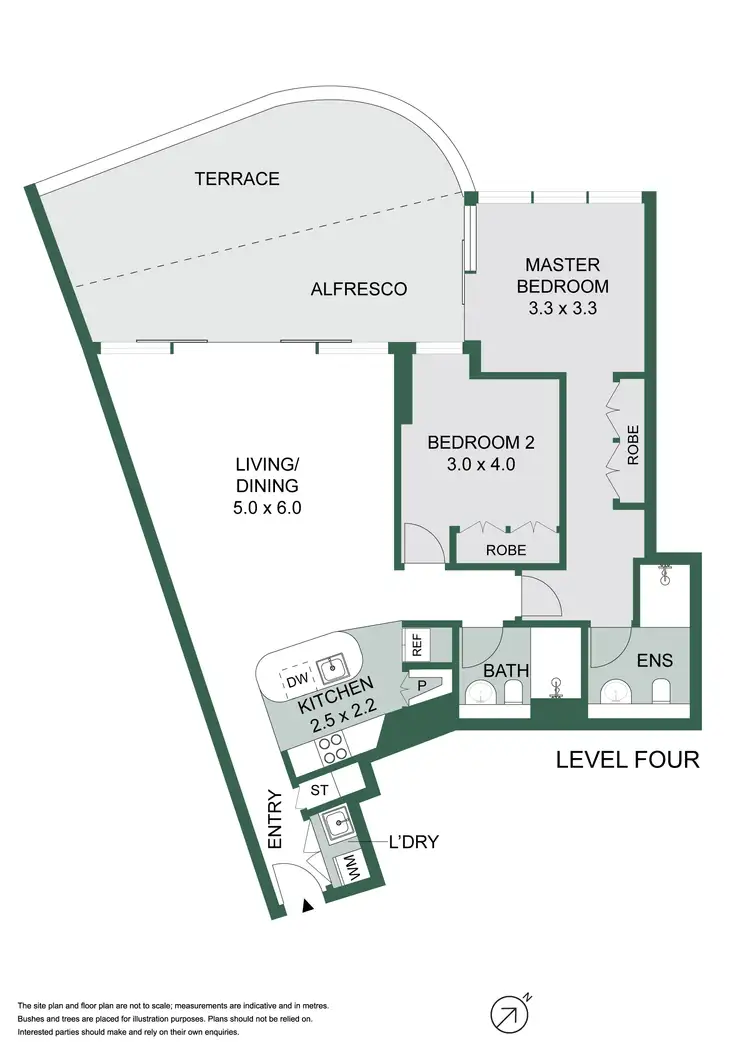 Floorplan of Homely apartment listing, 403/241 Oxford Street, Bondi Junction NSW 2022