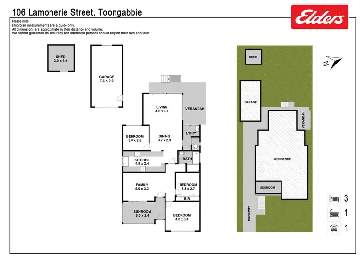 Floorplan of Homely house listing, 106 Lamonerie Street, Toongabbie NSW 2146