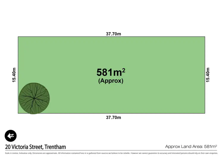 Floorplan of Homely land listing, 20 Victoria Street, Trentham VIC 3458