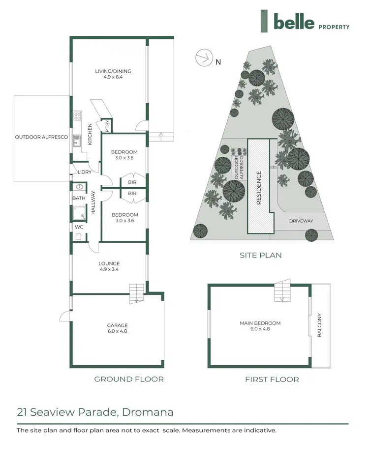 Floorplan of Homely house listing, 21 Seaview Parade, Dromana VIC 3936