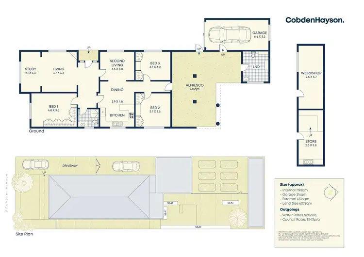 Floorplan of Homely house listing, 47 Kitchener Avenue, Earlwood NSW 2206