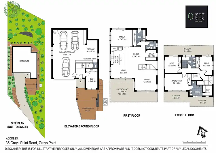 Floorplan of Homely house listing, 35 Grays Point Road, Grays Point NSW 2232