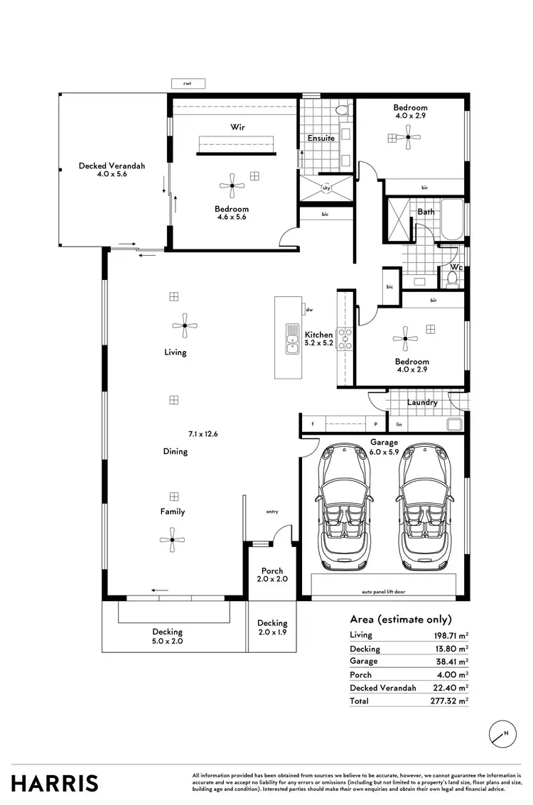 Floorplan of Homely house listing, 9 Watson Crescent, Port Elliot SA 5212