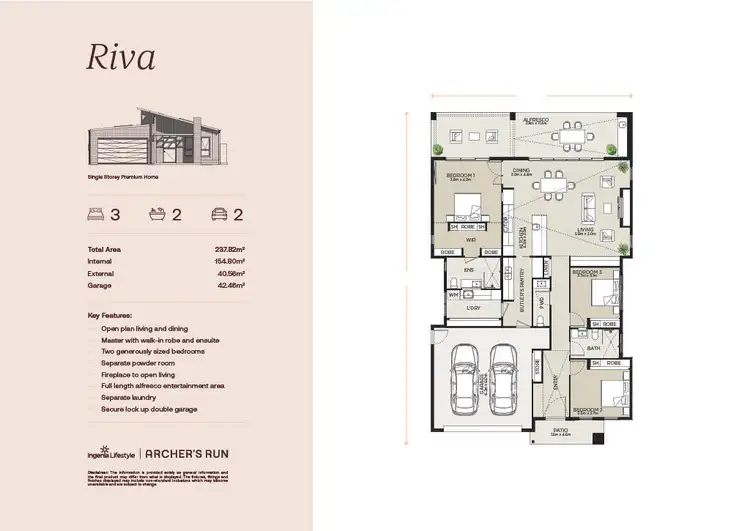 Floorplan of Homely house listing, Riva/27 Wyee Road, Morisset NSW 2264